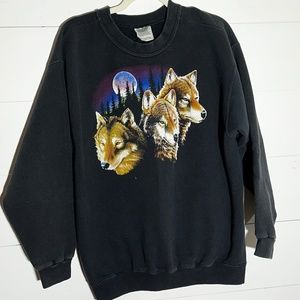 VINTAGE Wolf Sweatshirt